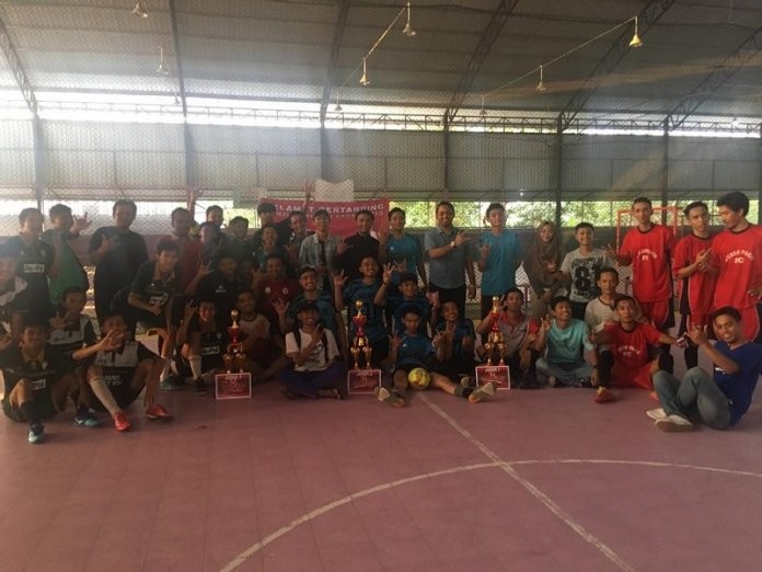 Tingkatkan Rasa Persaudaraan, Hadrean Gelar Futsal Turnamen Anak Muda Surabaya