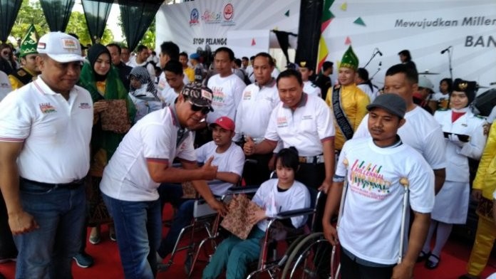 Puncak MRSF 2019 Polda Kalsel Meriah