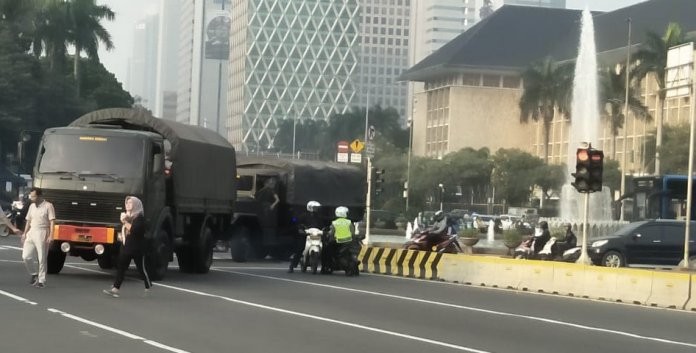 Amankan Sidang MK, Ditlantas Polda Metro Jaya Terjunkan 600 Personel