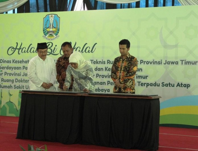 Resmikan Ruang Buffer RSUD dr Soetomo untuk Sukseskan Program Gubernur Jatim