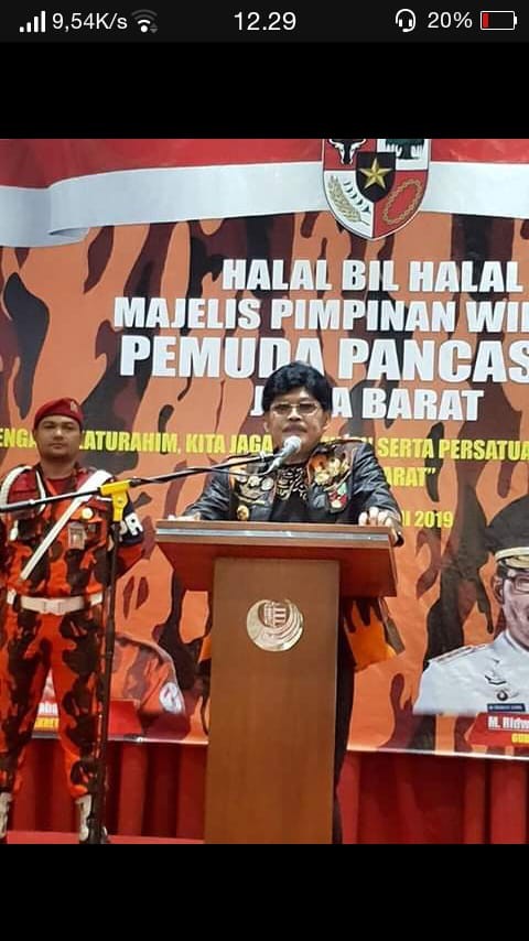 Pererat Tali Silaturahmi, MPW Ormas PP Jawa Barat Gelar Halal Bihalal