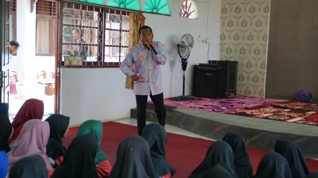 Harganas, Anak Panti Sosial Dihibur Kak Bimo