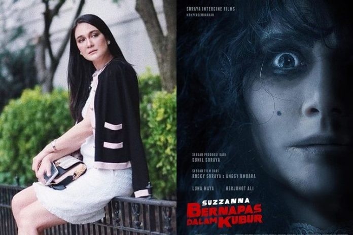 Demi Totalitas Perankan Suzzana, Luna Maya Santap Bunga Melati