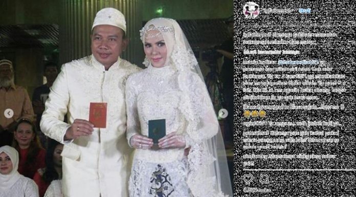 Tepis Keraguan, Vicky Prasetyo dan Angel Lelga Pamer Buku Nikah