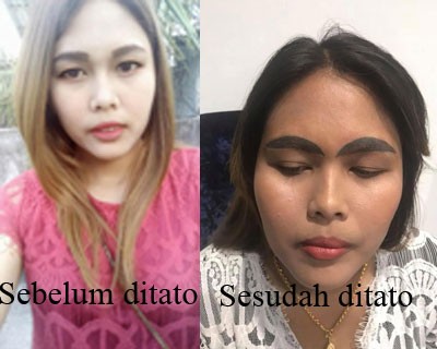 Buat Tato Harus Pikir-Pikir, Jika Tidak Mau Seperti Cewek Thailand Ini