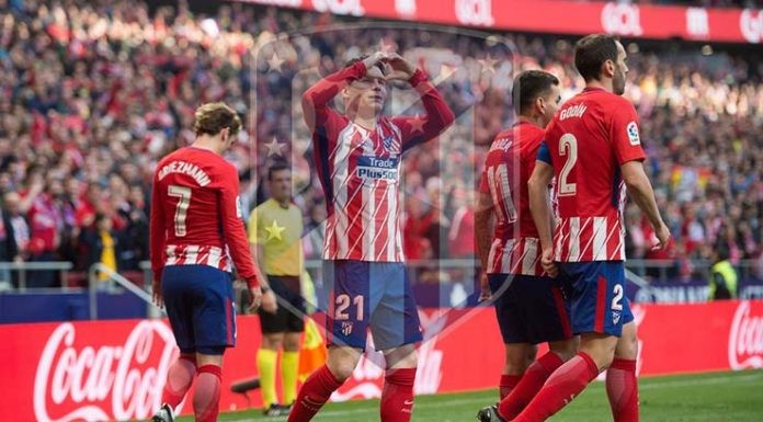 Atletico Madrid Pangkas Jarak Dari Barca Jadi Sembilan Poin