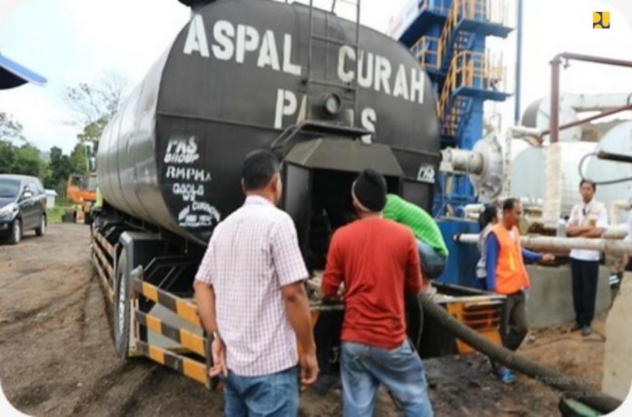 Penggunaan Aspal Karet Ditingkatkan untuk Preservasi Jalan Nasional