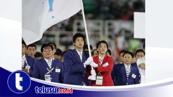 Korea Utara dan Korea Selatan Resmi Berada di Bawah Satu Bendera