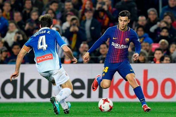 Debut Pertama Coutinho Bersama Barca Berbuah Manis