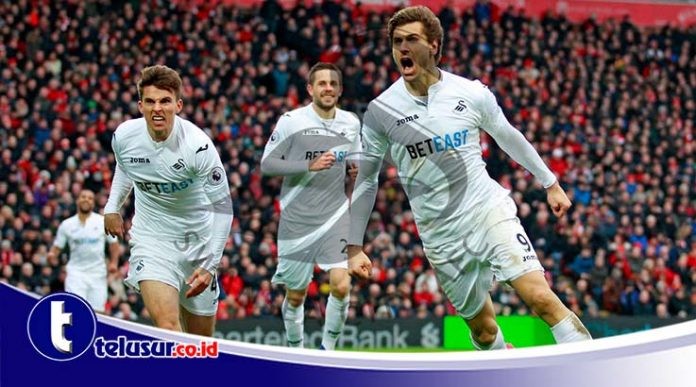Swansea Hancurkan Huddersfield Town Dengan Skor 8-1
