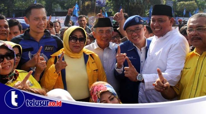 AHY Kerja Borongan, Turun di Bekasi Kampanyekan 3 Kepentingan Sekaligus