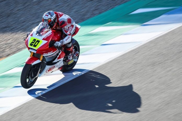 Nyaris Podium, Dimas Ekky Tampil Impresif di Moto2 Jerez