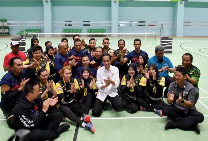 Presiden Tinjau Kesiapan Atlet Indonesia untuk Asian Para Games 2018