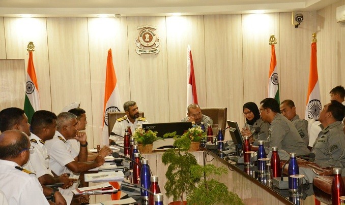 Bakamla Bahas Table Top Exersice Hadapi Ancaman Perompakan Bersama ICG