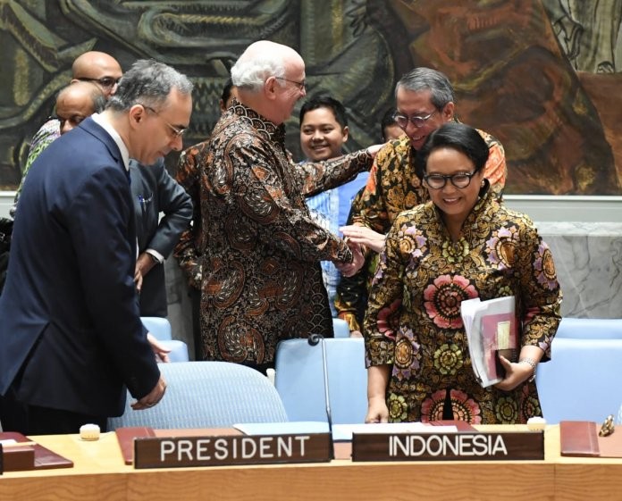 Di Sidang DK PBB, Menlu RI Banggakan Kegemilangan Mayor TNI Gembong