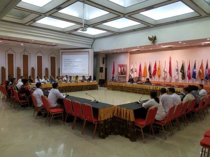 KPU Sosialisasi Fasilitas dan Ketentuan Alat Kampanye ke Parpol