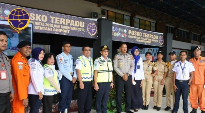 Antisipasi Lonjakan Penumpang Tahun Baru, Dishub Buka Posko Terpadu di Bandara Sentani
