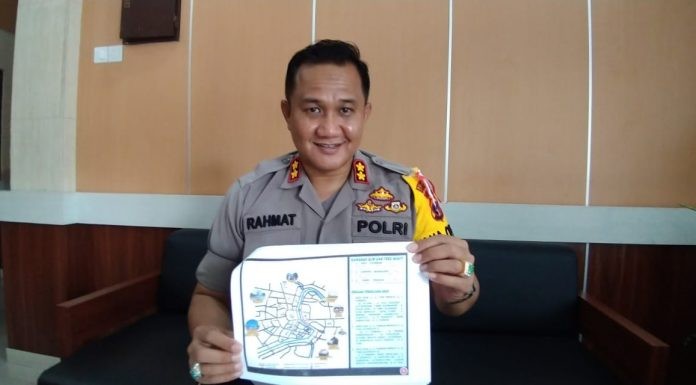 Polresta Banjarmasin Berlakukan Car Free Night di Malam Tahun Baru
