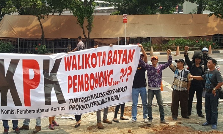 Kasus Reklamasi Kepri, KPK Diminta Usut Dugaan Keterlibatan Wali Kota Batam
