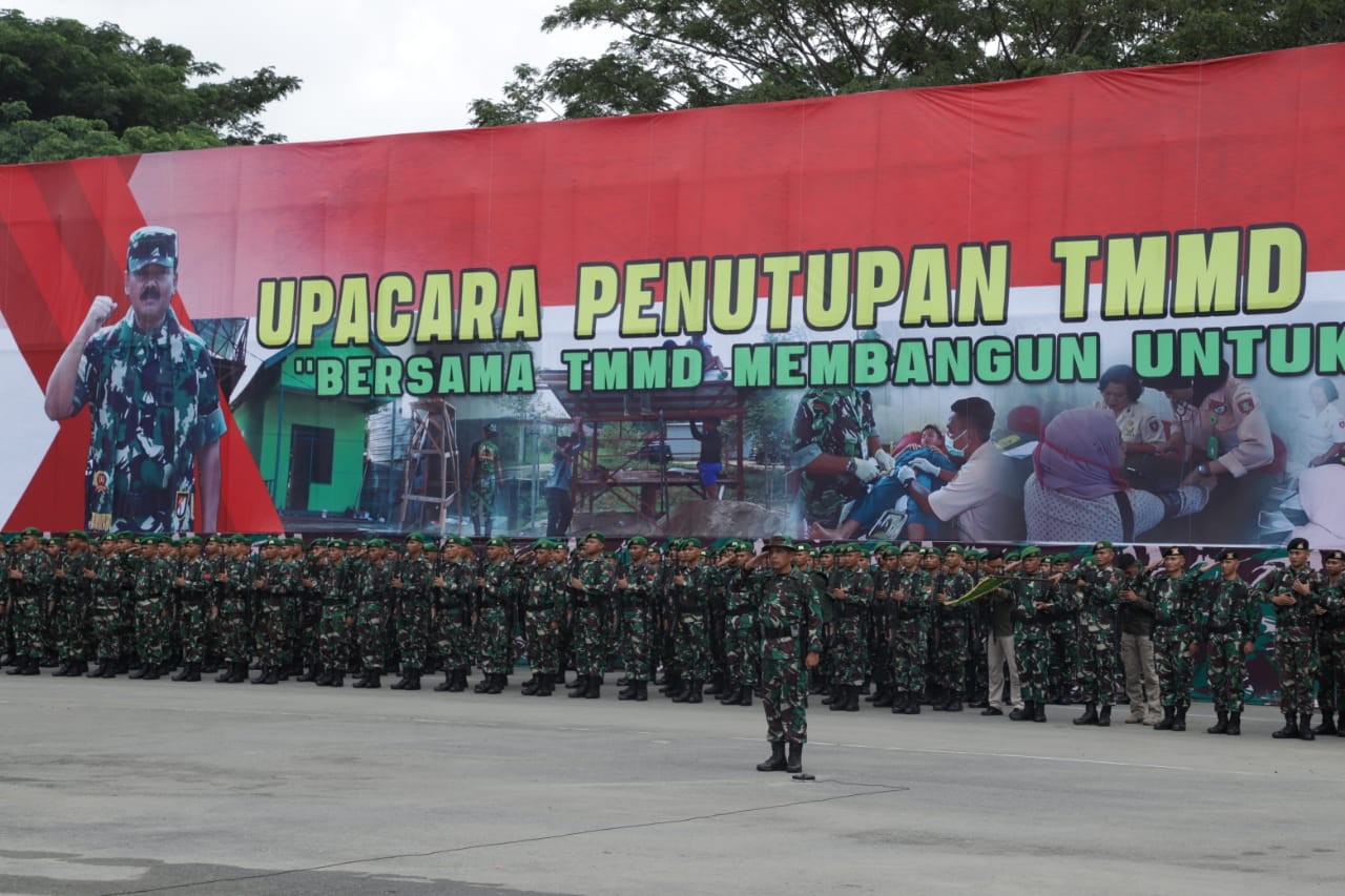 Panglima TNI Harap TMMD Bisa Tingkatkan Kesejahteraan Rakyat