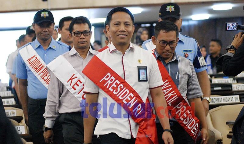 Gladi Kotor Sidang Paripurna DPR Penyampaian  RAPBN