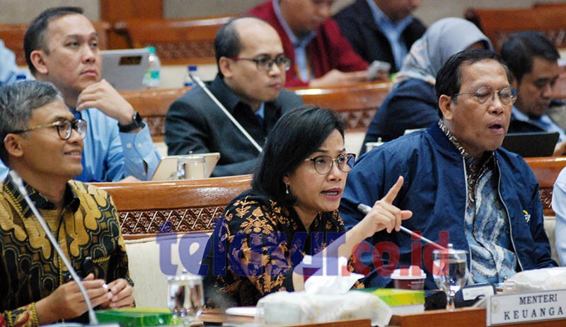Menteri Keuangan Bersama Komisi XI DPR RI Bahas BPJS