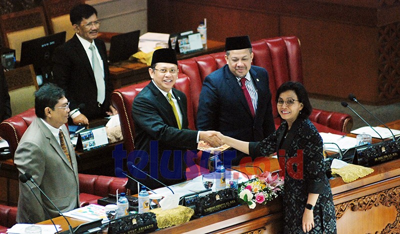 Menkeu Sampaikan RUU APBN 2020 Kepada DPR