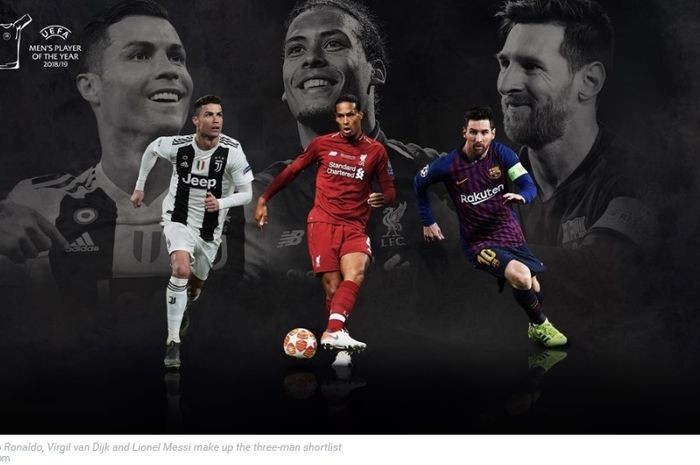 Van Dijk Berpotensi Kalahkan CR7 dan Messi Sabet Pemain Terbaik FIFA