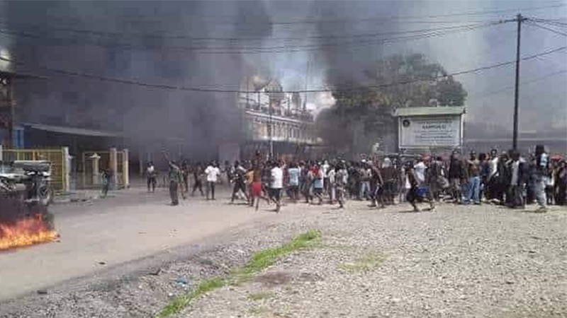 Aksi Demo di Wamena Berlangsung Anarkis