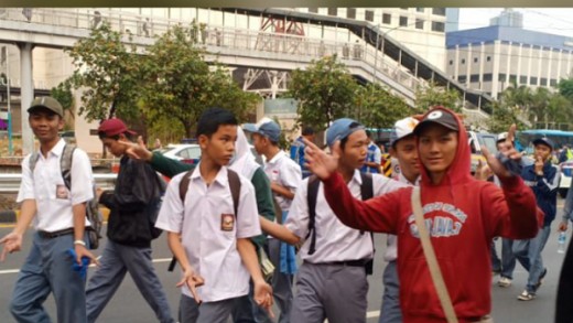 KPAI Jaminkan Siswa Ikut Demo Tak Dikeluarkan Dari Sekolah