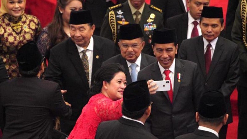 Puan, Azis, Dasco, Gobel dan Cak Imin Resmi Jadi Pimpinan DPR 2019-2024