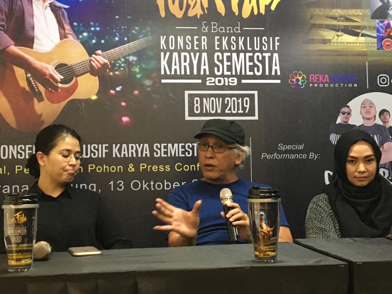 Konser di Cikarang, Ini Pesan Iwan Fals untuk Penonton