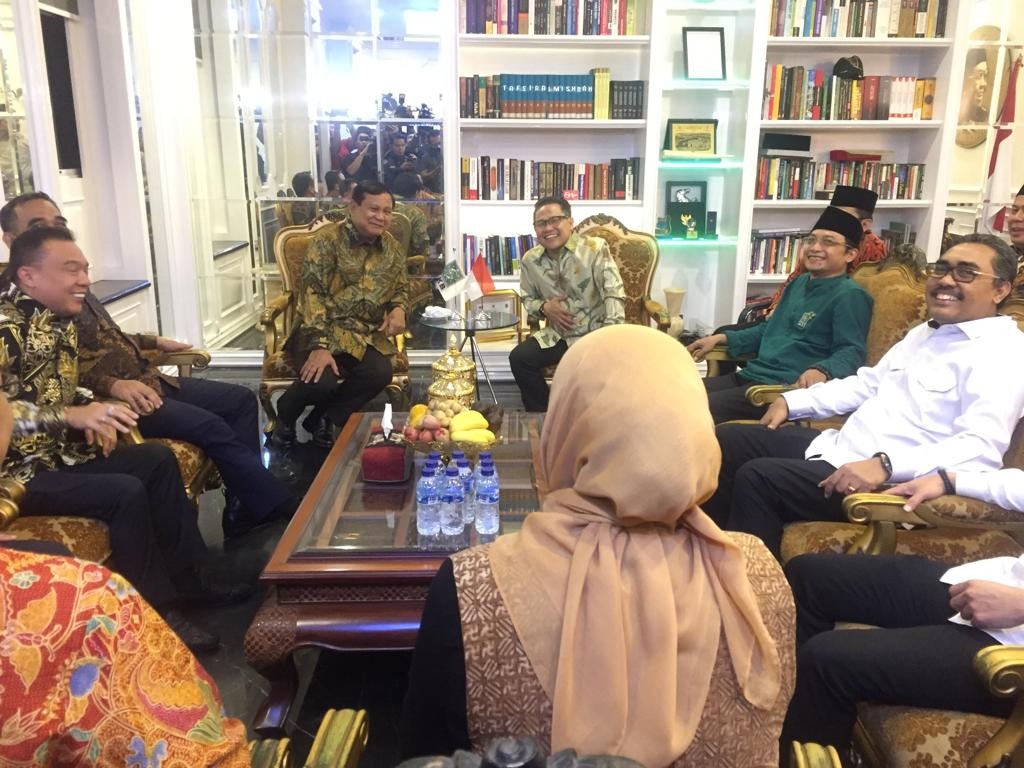 Pertemuan Prabowo-Imin Tak Menutup Kemungkinan Bahas Koalisi