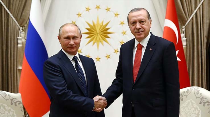 Bahas Serangan Militer, Erdogan dan Putin Bertemu di Resort Laut Hitam Sochi