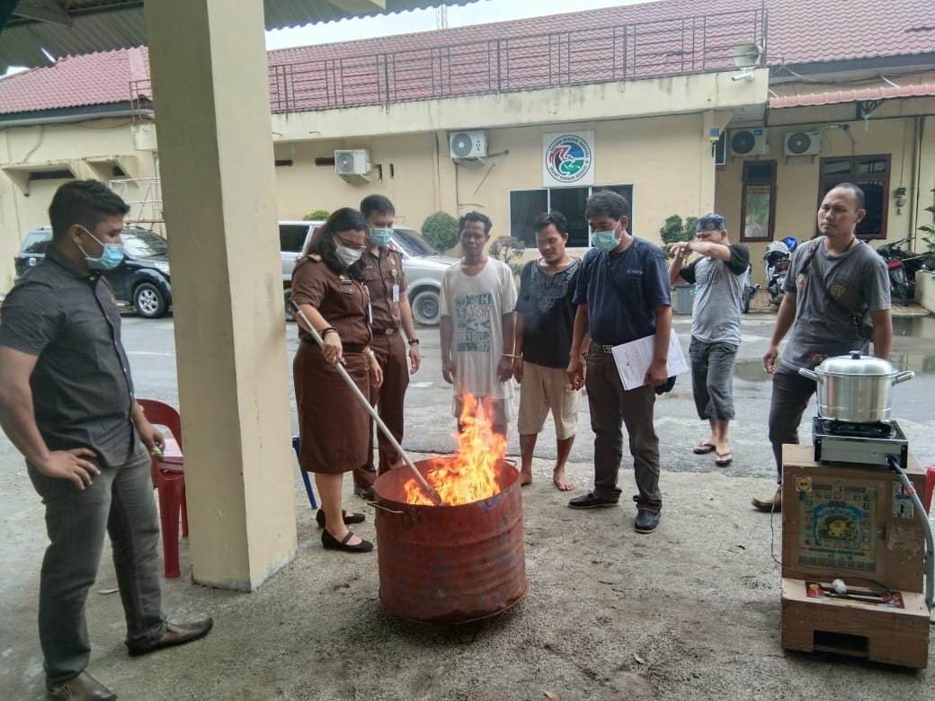 Polres Sergai Musnakan Sabu dan Ganja Senilai Rp 28 Juta