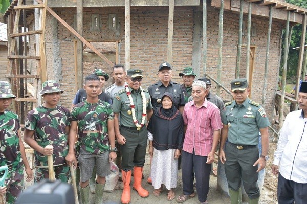 Tim Wasev TMMD ke-106 Tinjau Pelaksanaan Pembangunan Di Sergai