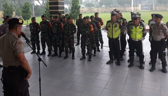 Jelang Pelantikan Presiden, Polres Sergai Gelar Patroli Skala Besar