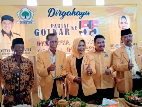Dirgahayu Golkar Ke-55 Bertepatan Pelantikan Presiden