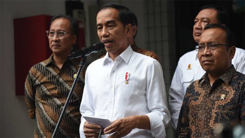 Jokowi Umumkan Susunan Kabinet, Ini Daftarnya