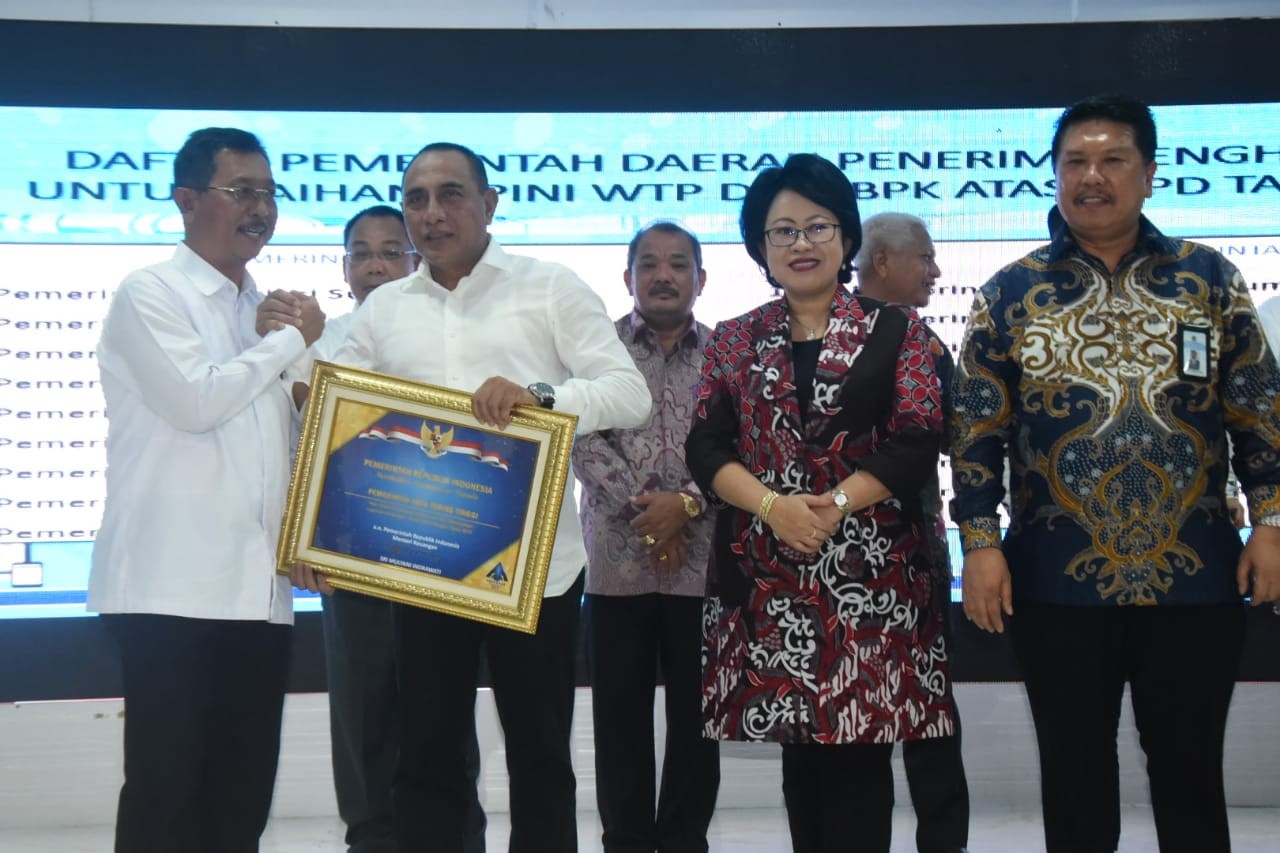 Wakil Wali kota Tebing Tinggi Berhasil Raih Opini WTP 