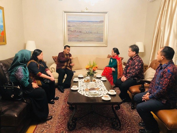 Hadiri Konferensi Keamanan Lintas Negara, Deputi Opslat Bakamla Cs Sambangi Dubes RI Di Polandia