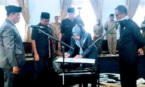 16 Pejabat Eselon II, III dan IV, Resmi Dilantik Bupati Subang