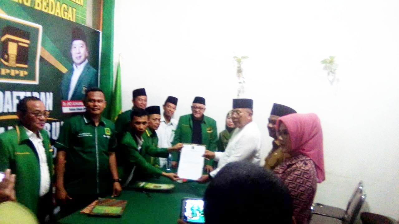 DPC PPP Sergai Launching Pendaftaran Balon Bupati dan Wabup Pemilukada 2020-2025