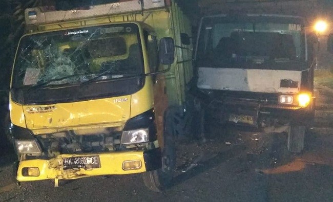 Pengendara Honda CBR Asal Serdang Bedagai Tewas Ditabrak Colt Diesel