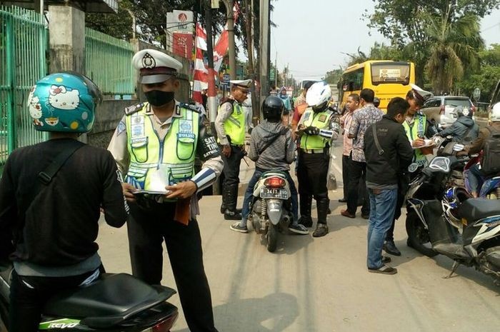 400.000 Pemilik Motor Di Kota Bekasi Menunggak Pajak