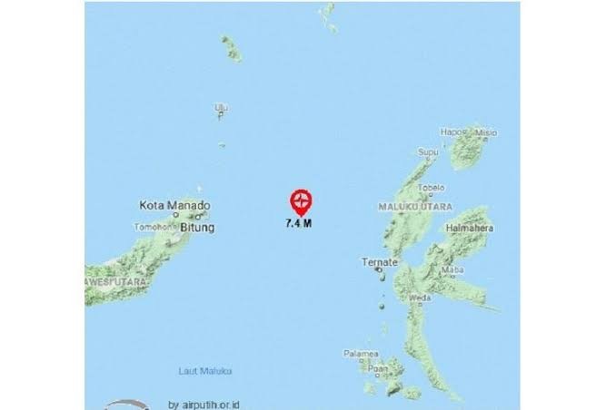 Gempa Magnitudo 7,1, Peringatan Dini Tsunami di Maluku Utara dan Sulawesi Utara