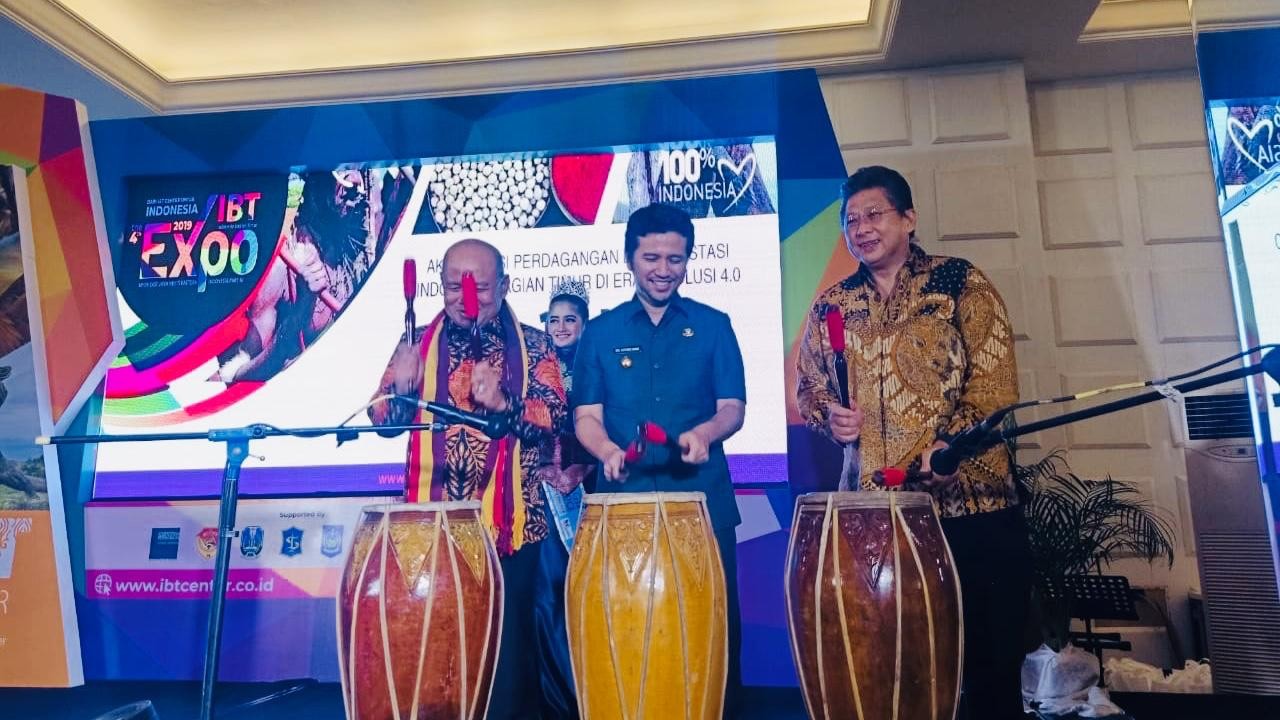Wagub Emil bersama Dirjen Kemendag RI Membuka Resmi Pameran IBT EXPO 2019