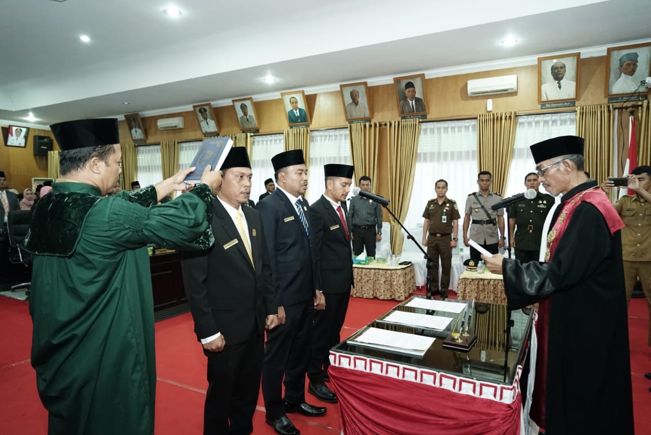 Wakapolres Tebing Tinggi Hadiri Pelantikan Pimpinan Dan Anggota DPRD Kota Tebing Tinggi 