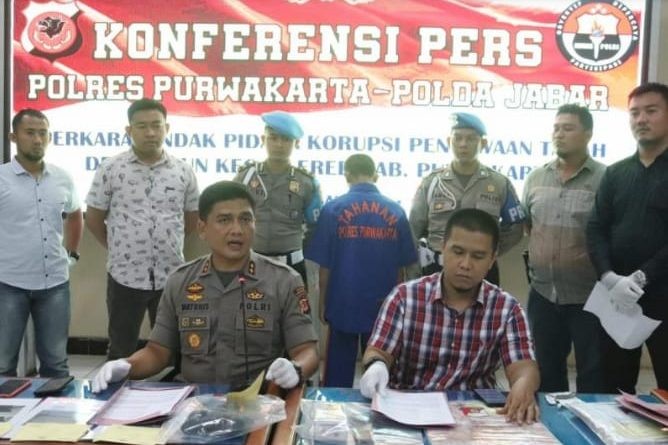 Diduga Korupsi Sewa Lahan Proyek KCIC, Mantan Kades di Purwakarta Dijebloskan Ke Penjara