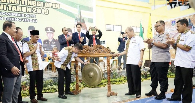 Kejuaraan Karate Tebing Tinggi Diharapkan Lahirkan Bibit Karateka Unggul